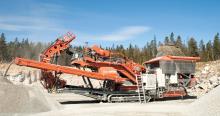 Sandvik UH450E cone crusher 