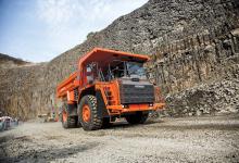 Hitachi’s EH1100-5 rigid dump truck 