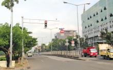 Traffic light in Indonesia