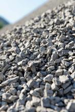 Stockpile of Quarried Aggregates