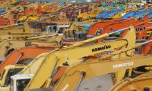 Equipment ready for a Euro Auctions’ sale