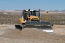 Trimble-Liebherr PR736 crawler tractors