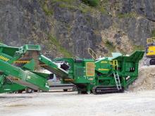 McCloskey J45 heavy-duty jaw crusher