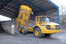 Volvo A30G ADT at Tillicoultry Quarries’ Northfield Quarry