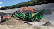 McCloskey International’s J45R crusher and screen 