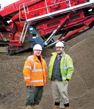 Shaun Kelleher with Martin Nairn