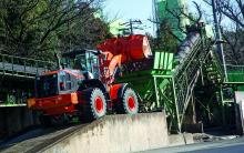 Hitachi ZW220HYB-5 hybrid wheeled loader