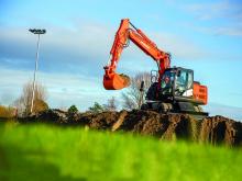 Hitachi ZX140W-5 wheeled excavator