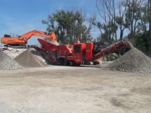 Terex Finlay’s new I-140 horizontal impact crusher 