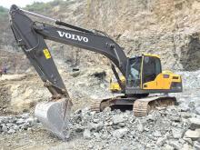 Volvo CE EC220DL excavator 