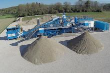 Sand & Gravel Washing Plant at S.A Andre Boureau