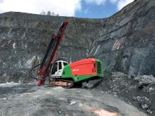 DI550 drill rigs from Sandvik Construction 