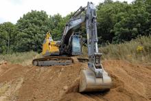 Volvo’s EC380E excavator 