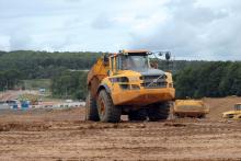 Volvo A40G articulated hauler