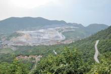 Sinoma Anhui cement mine in Anhui Province