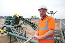 James Duffy, Assistant Quarry Manager at Black Cat Quarry