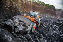 HCME’s ZW370-5 wheeled loader