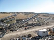 Metso crushing and screening plant