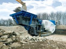 MC 100 R EVO mobile jaw crusher from Kleemann