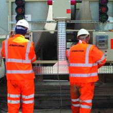 Hycontrol employees at Express Asphalt plant