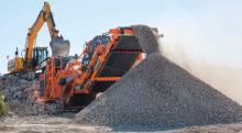 Rockster impact crusher R1100 