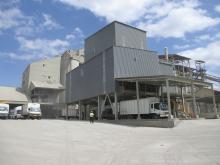 A section of a cement plant in Kenya