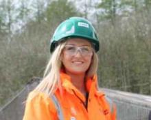 Dannika Bannon, a Tarmac quarry manager