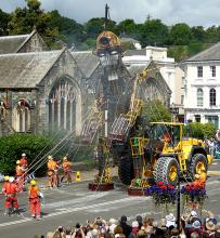 Volvo L220G wheeled loader - Cornish Mining Man Engine