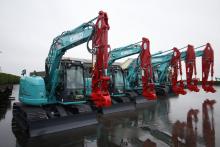 Kobelco excavators 