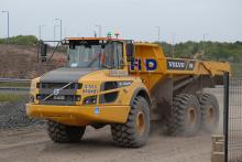 Volvo A30G haulers 