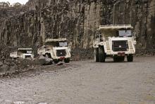 Terex Trucks’ TR70 rigid haulers 