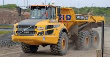 Volvo A30G hauler