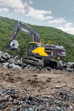 Volvo’s EC380E crawler excavator 