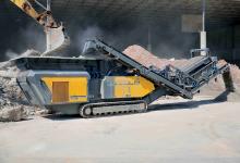 Rubble Master’s RM 120GO! mobile crusher 