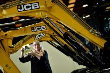 JCB design engineer Holly Broadhurst 