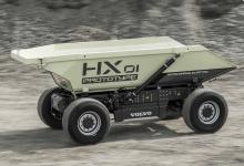 Volvo CE HX1 autonomous, battery-electric