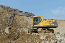 Volvo EC210B excavator 