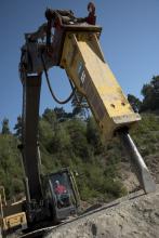 Atlas Copco’s new hydraulic breaker