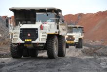 TR60 dump trucks