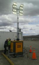 LED light towers