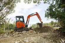 Hitachi ZX38U-5 excavator