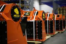 ALLU factory shop floor