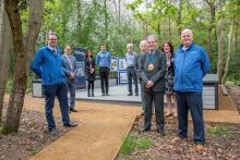 The opening of the outdoor classroom at Guillemont Junior School.jpg