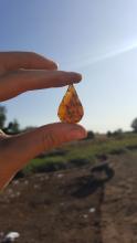 Stone Age settlement Tarmac quarry  IMAGE 02 - Leaf-shaped arrowhead.jpg