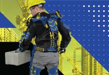 The exoskeleton is designed to reduce the effort required for lifting