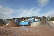 Campbell Contracts’ new 120 tonnes per hour CDE wet processing plant