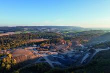 A quarry in Steinbergen in the German state of Lower Saxony © Wlad74 | Dreamstime.com