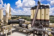 Astec says its Double Barrel XHR asphalt plant guarantees recycle percentages of 70%