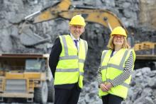  ICF chief executive officer Gerry Farrell and HSA chief executive officer and Dr Sharon McGuinness