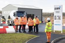 His Royal Highness The Duke of Cambridge at the opening of the centre in February 2020